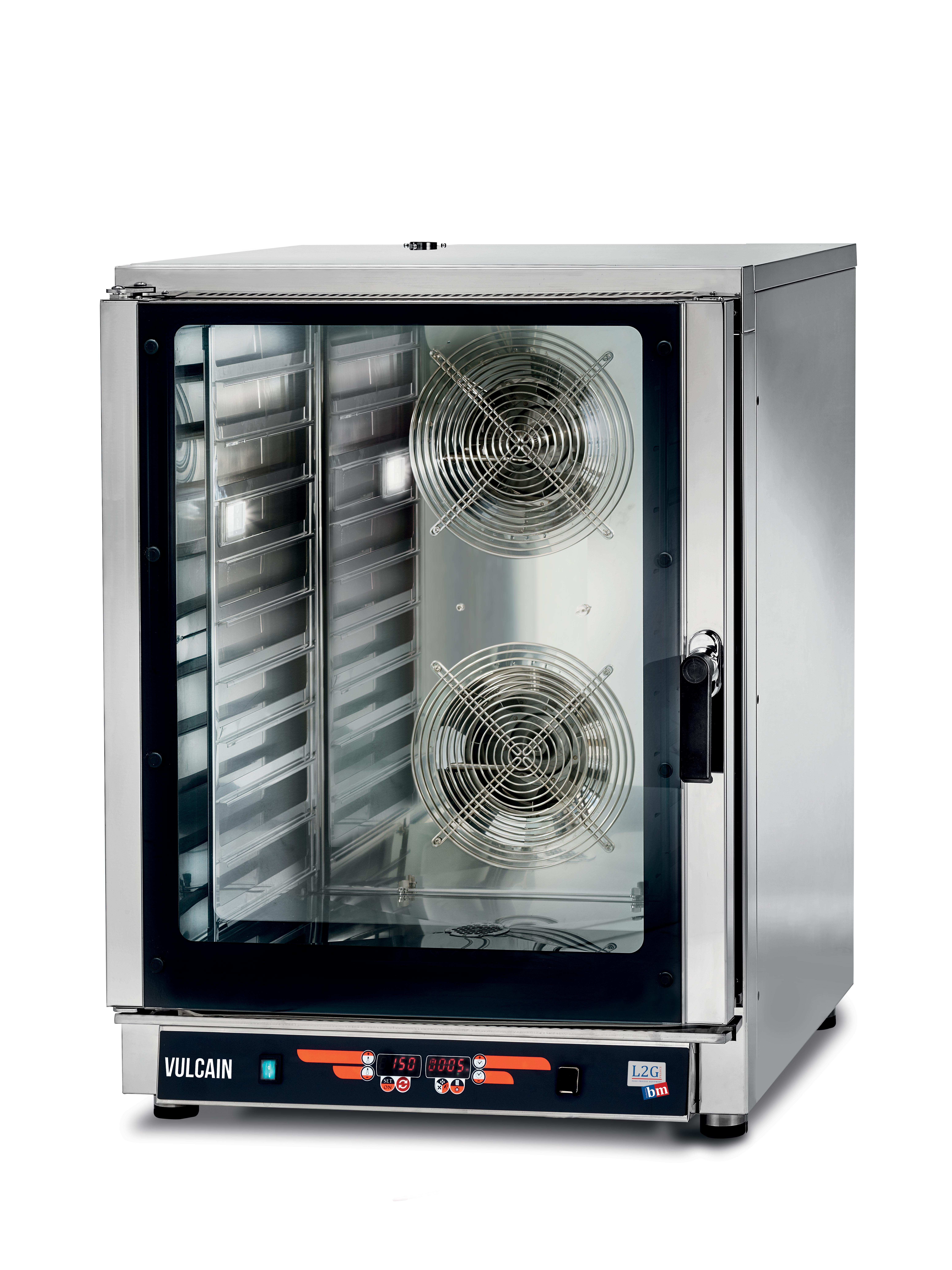 Four électrique mixte L2G Vulcain-10 - 10 niveaux, vapeur programmable