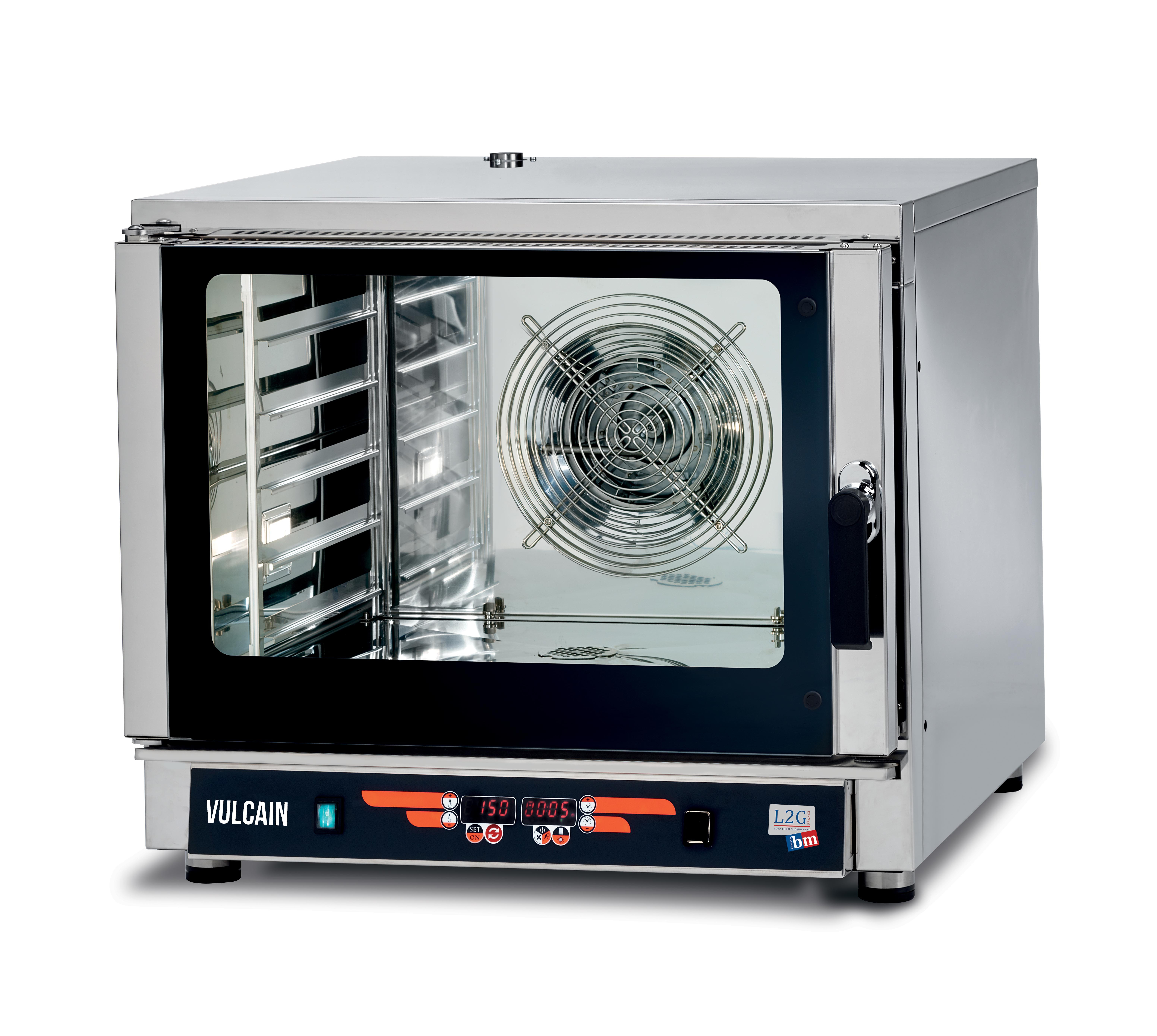 Four électrique L2G Vulcain-5 - 5 niveaux, cuisson vapeur programmable