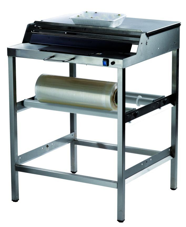 Dérouleur professionnel L2G sur piétement inox - 2 bobines 600mm