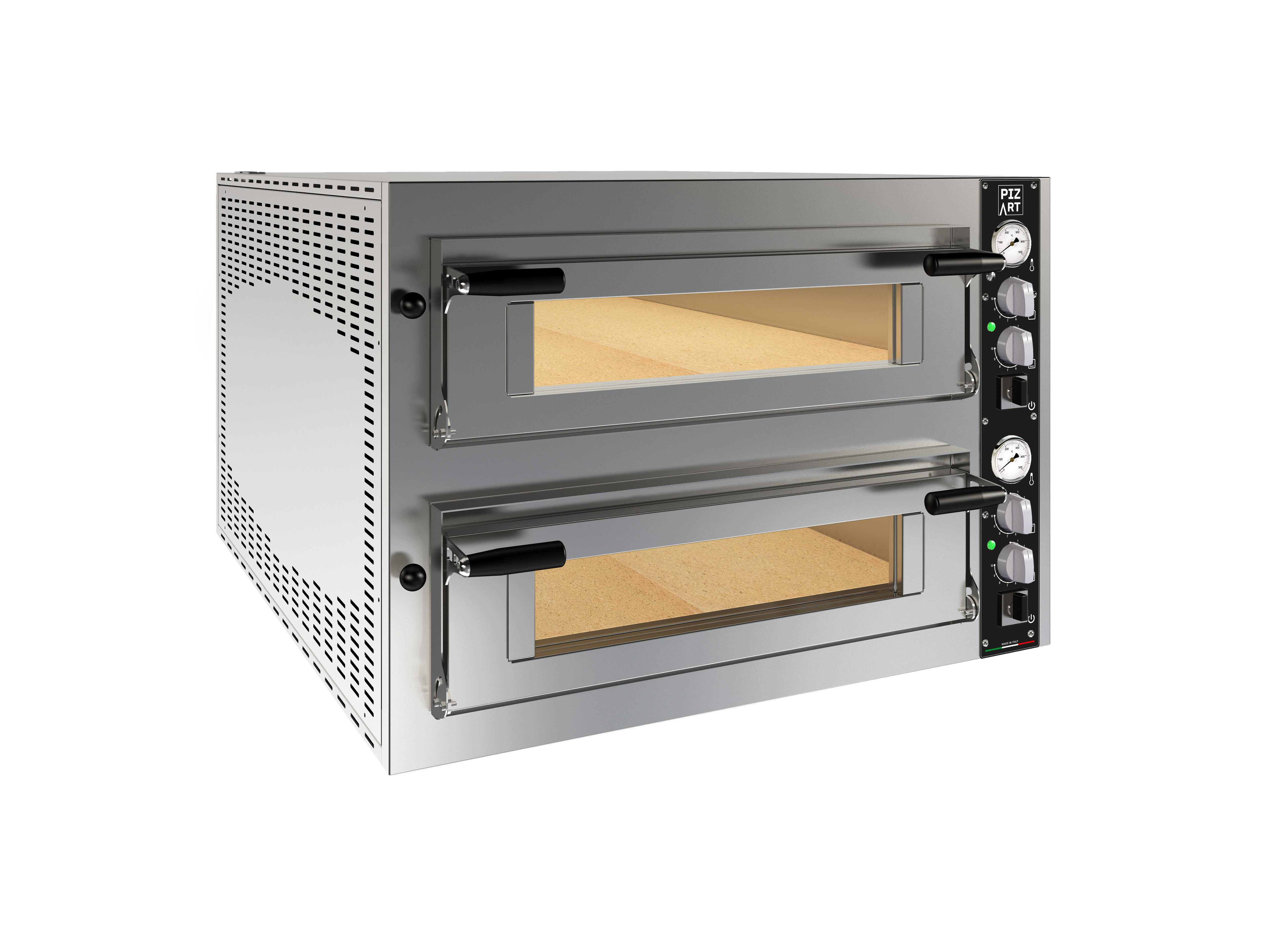 Four à pizzas électrique L2G 6+6 pizzas - Professionnel 350 mm