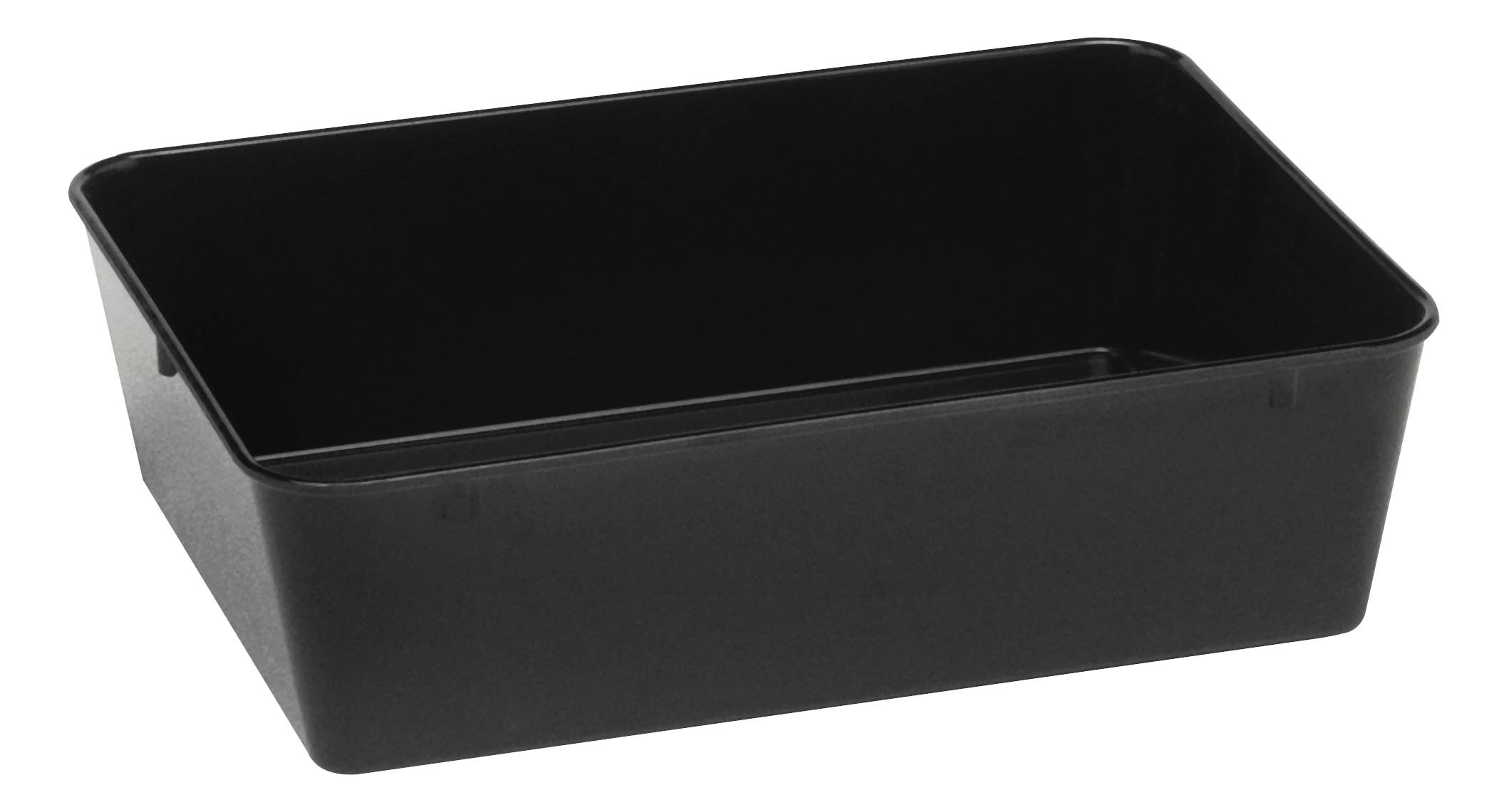 Plat de présentation L2G noir - Mélamine professionnelle résistante