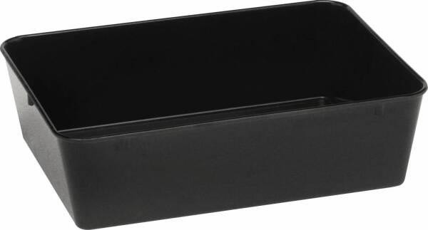 Plat de présentation L2G noir - Mélaminé durable pour restauration