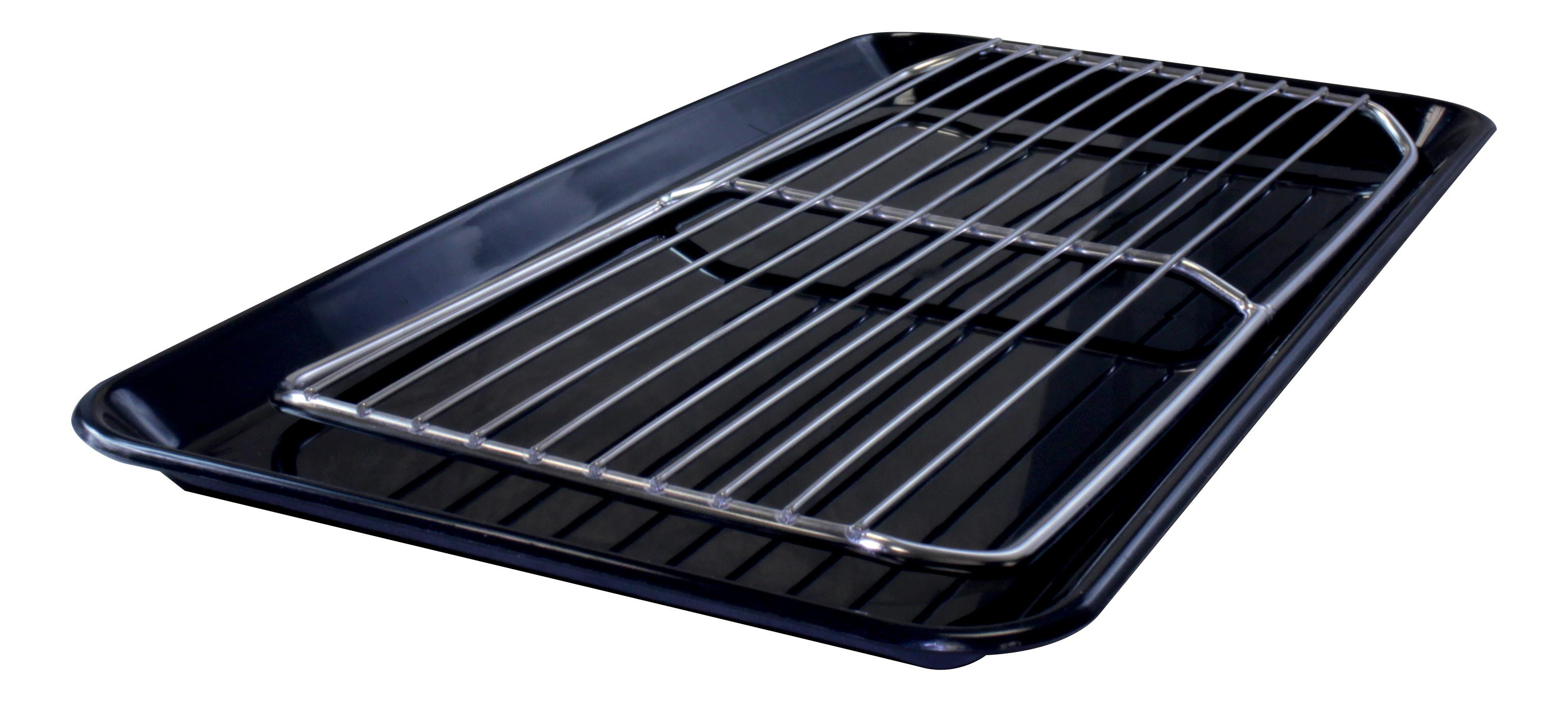 Grille inox cambrée L2G - 1 traverse 5mm, 10 fils 2mm pour pâtisserie