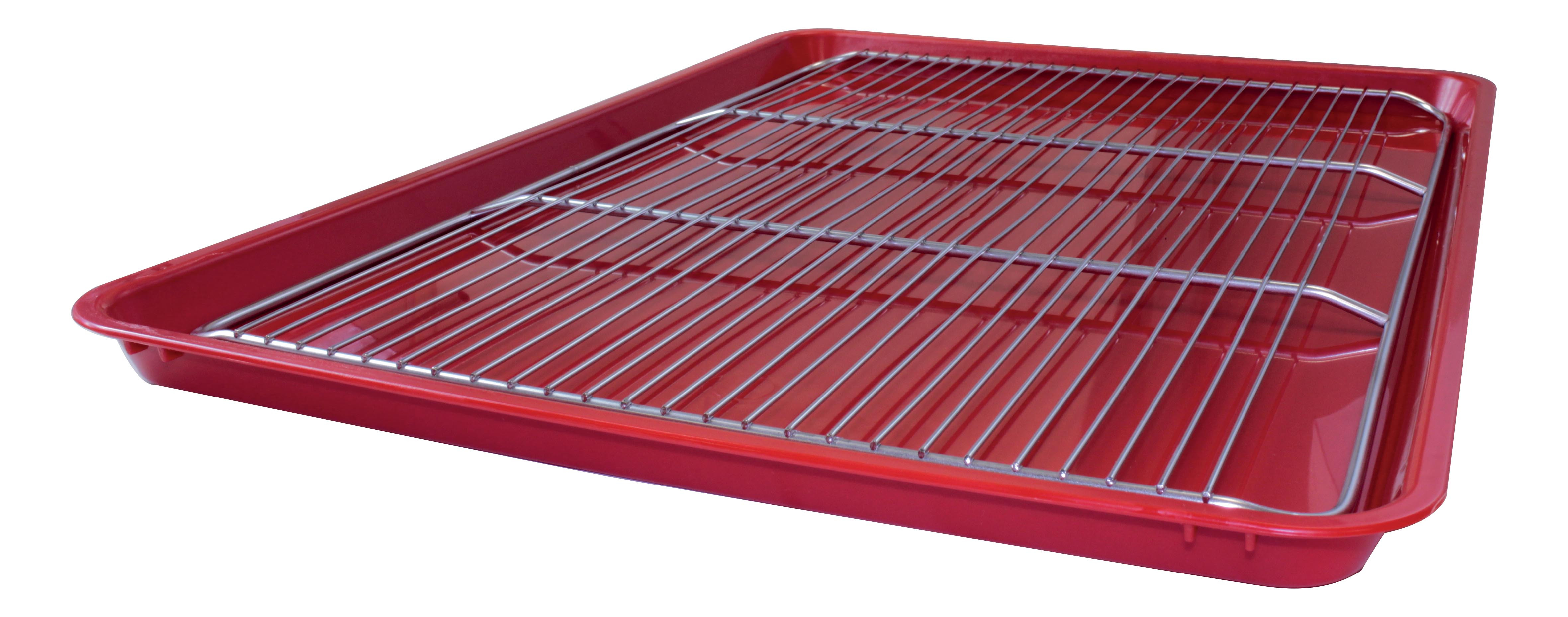 Grille Inox Cambrée L2G 540x370 mm - Compatible plateau ABS 600x400