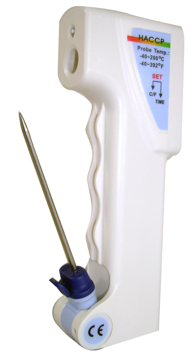 Thermomètre infrarouge L2G avec sonde - Mesure précise -40°C à +280°C