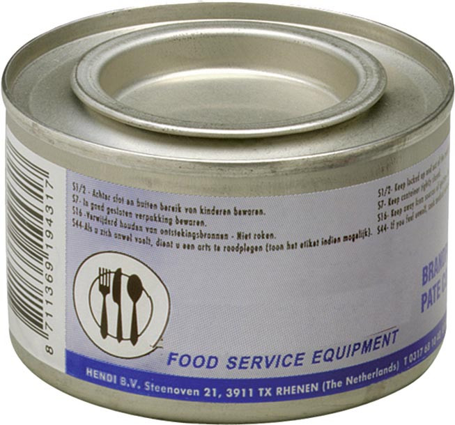 Gel de chauffe sans odeur L2G - 24 pièces pour réchauds professionnels