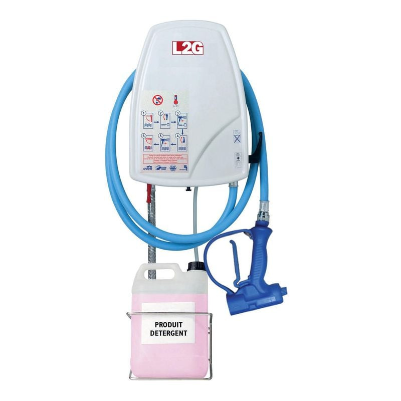 Tuyau Alimentaire Bleu 20m L2G - Pour Centrale Nettoyage Professionnel