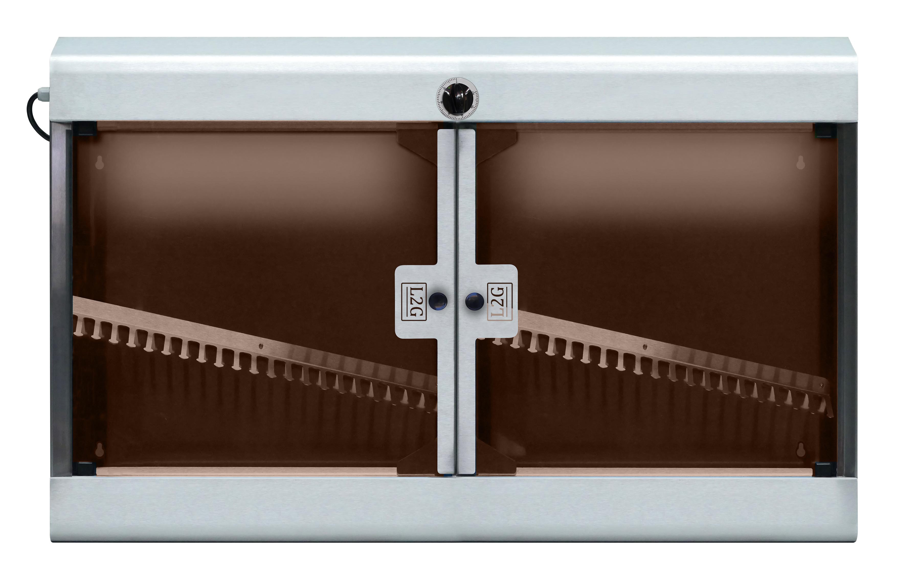 Armoire stérilisation couteaux L2G - Toit penté, capacité 30 couteaux