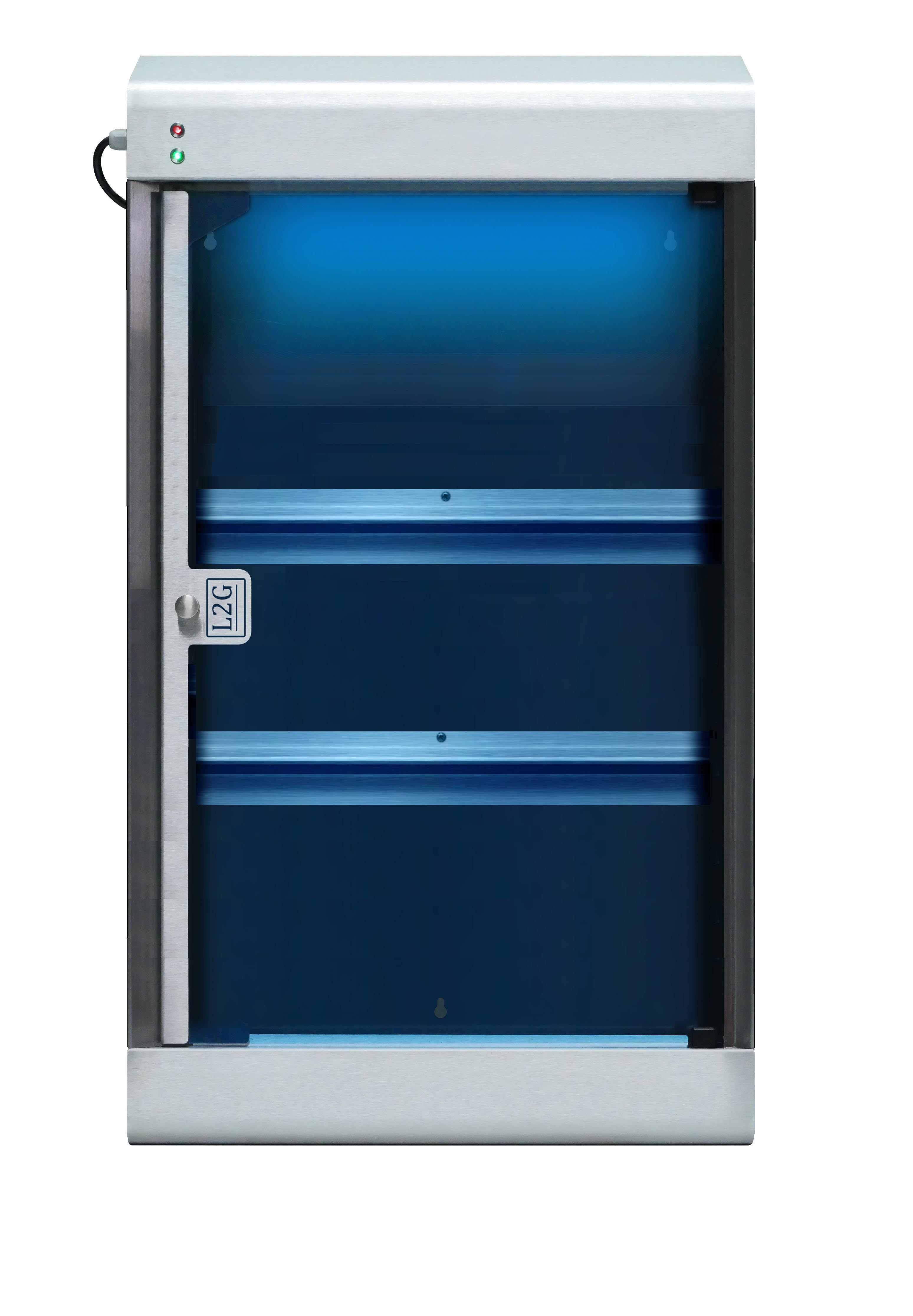 Armoire stérilisation UV L2G pour couteaux fromagers - Toit penté