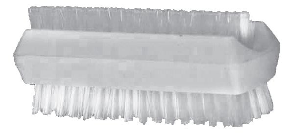 Brosse à ongles double face blanche L2G - Pour usage professionnel