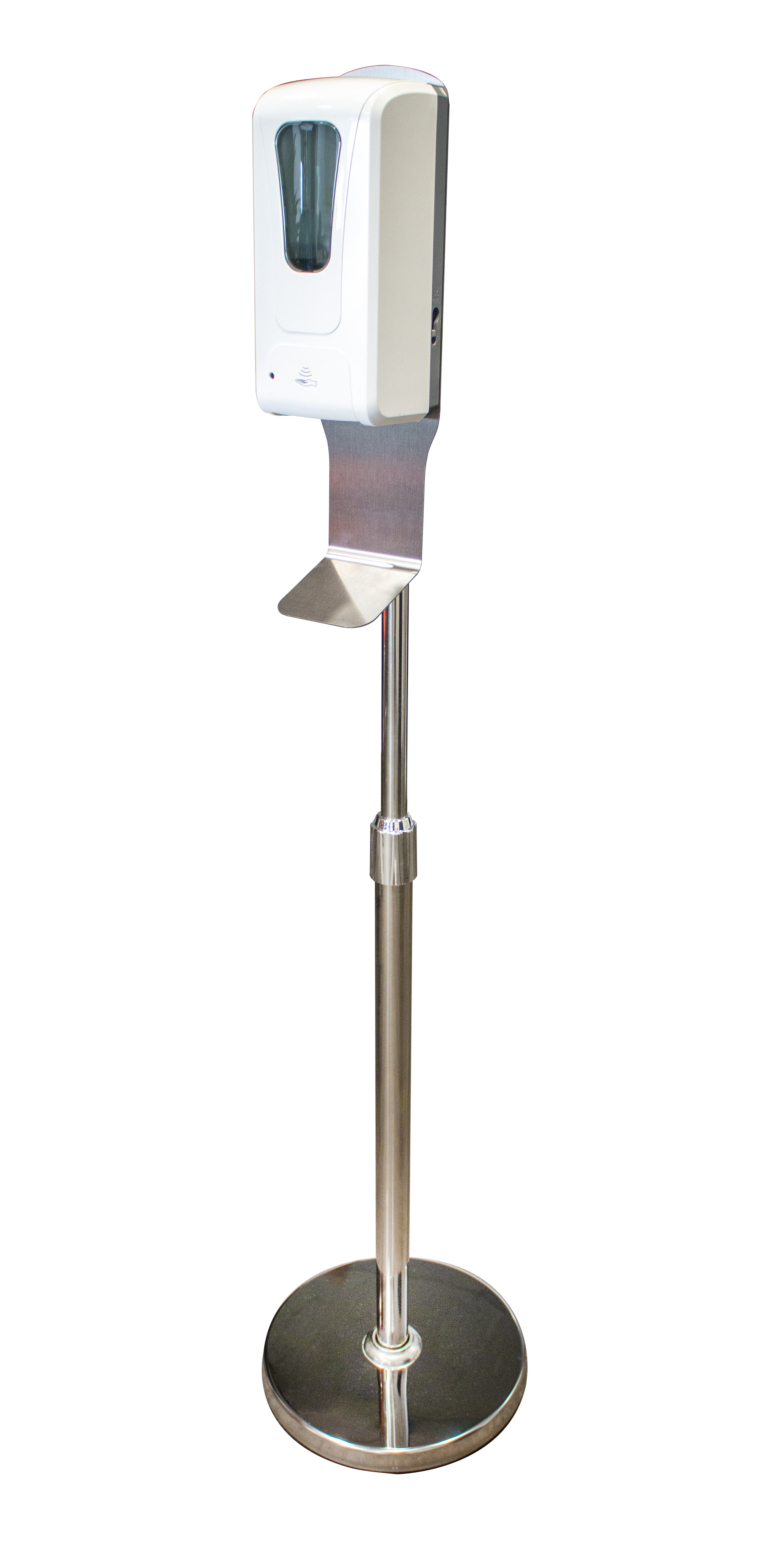 Distributeur automatique gel L2G - Infrarouge et réglable en hauteur