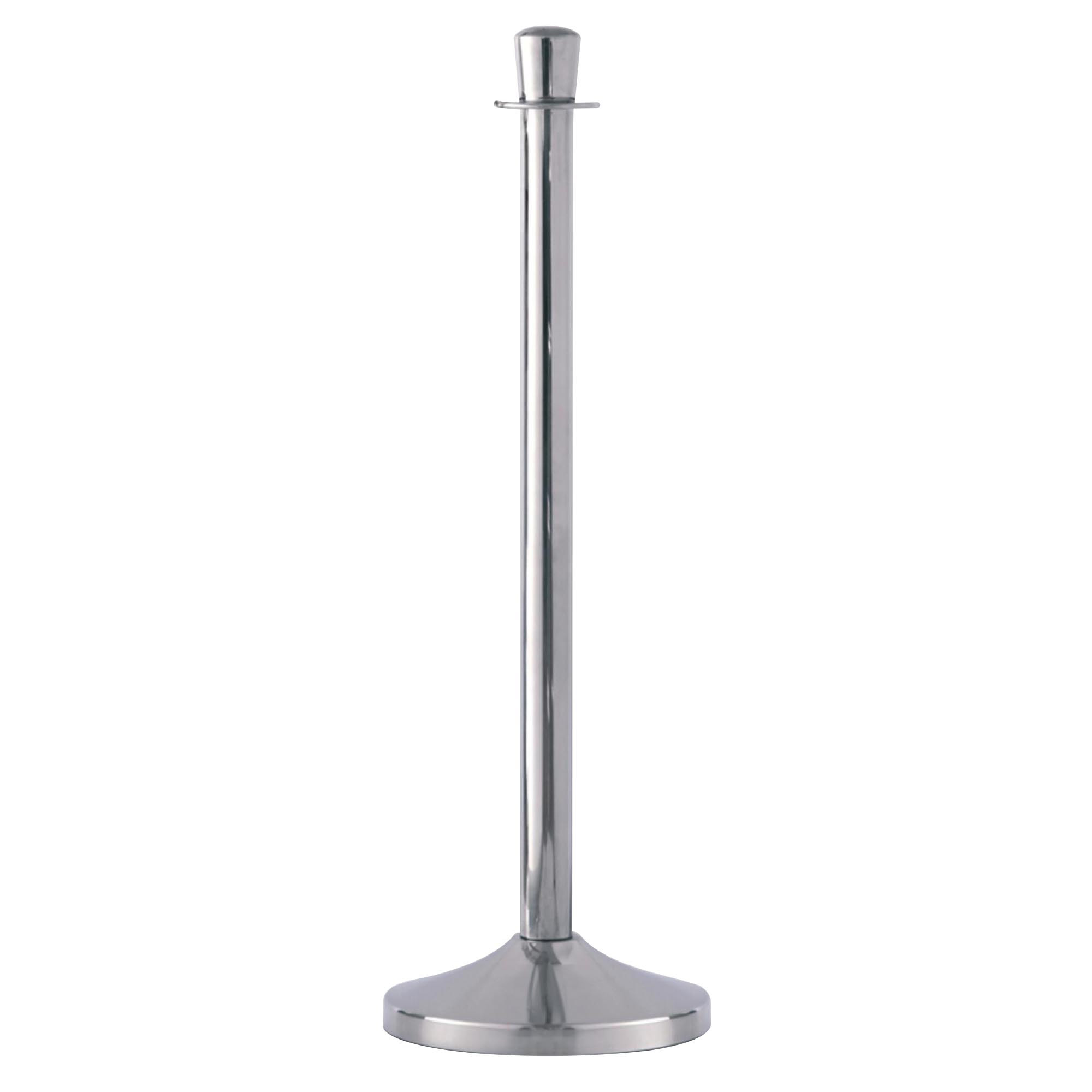 Poteau file d'attente inox L2G - Gestion de files professionnelles