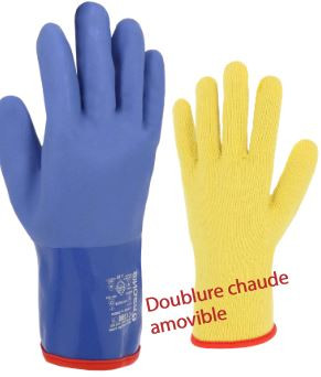 Gants résistants au froid L2G - Protection jusqu'à -18°C
