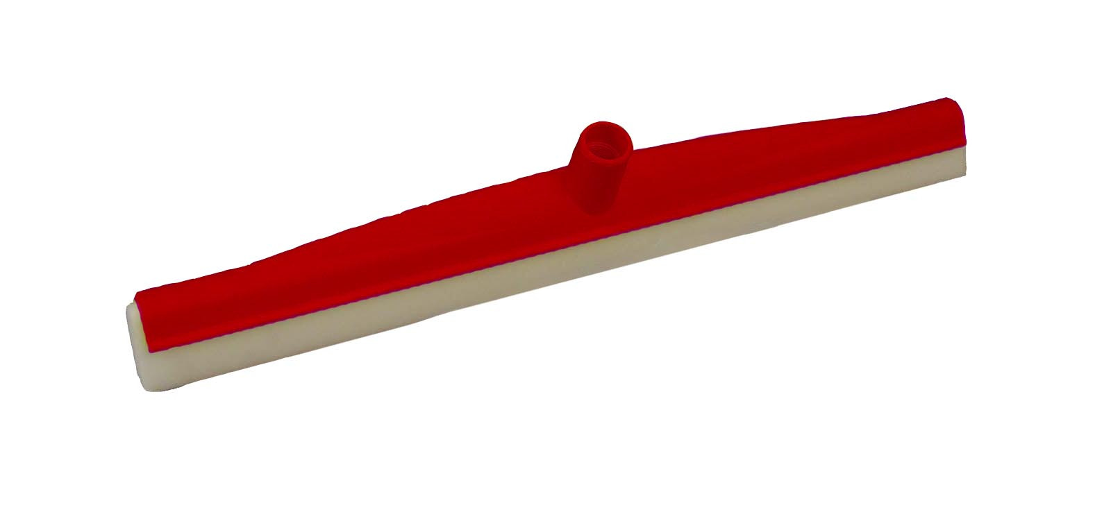 Raclette pour sol L2G - Mousse blanche professionnelle - Support rouge