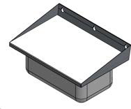 Tablette de travail L2G - Dessus polyéthylène pour poissonnerie