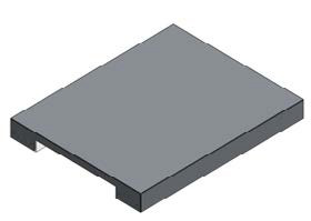 Support Balance Inox 304 L2G - Fixation pour étagères professionnelles