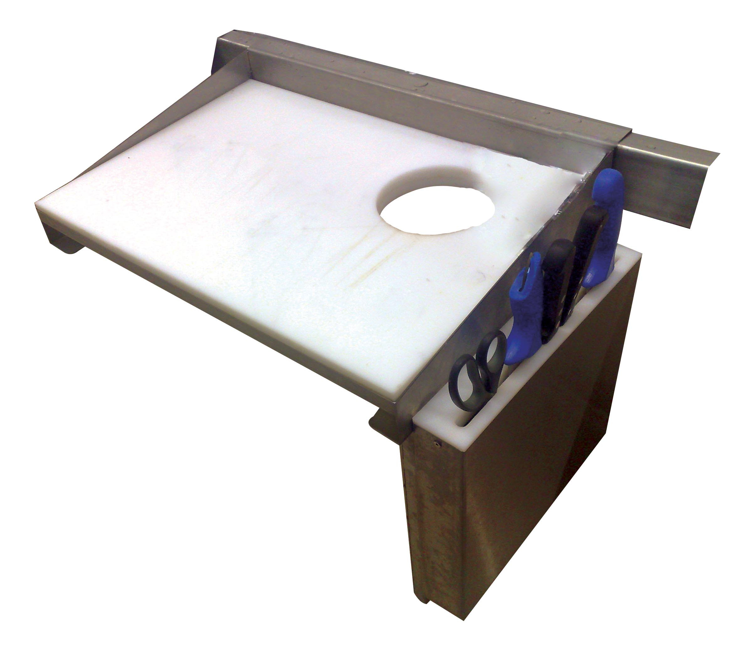 Tablette préparation poisson 600x400 L2G - Équipement pro poissonnerie