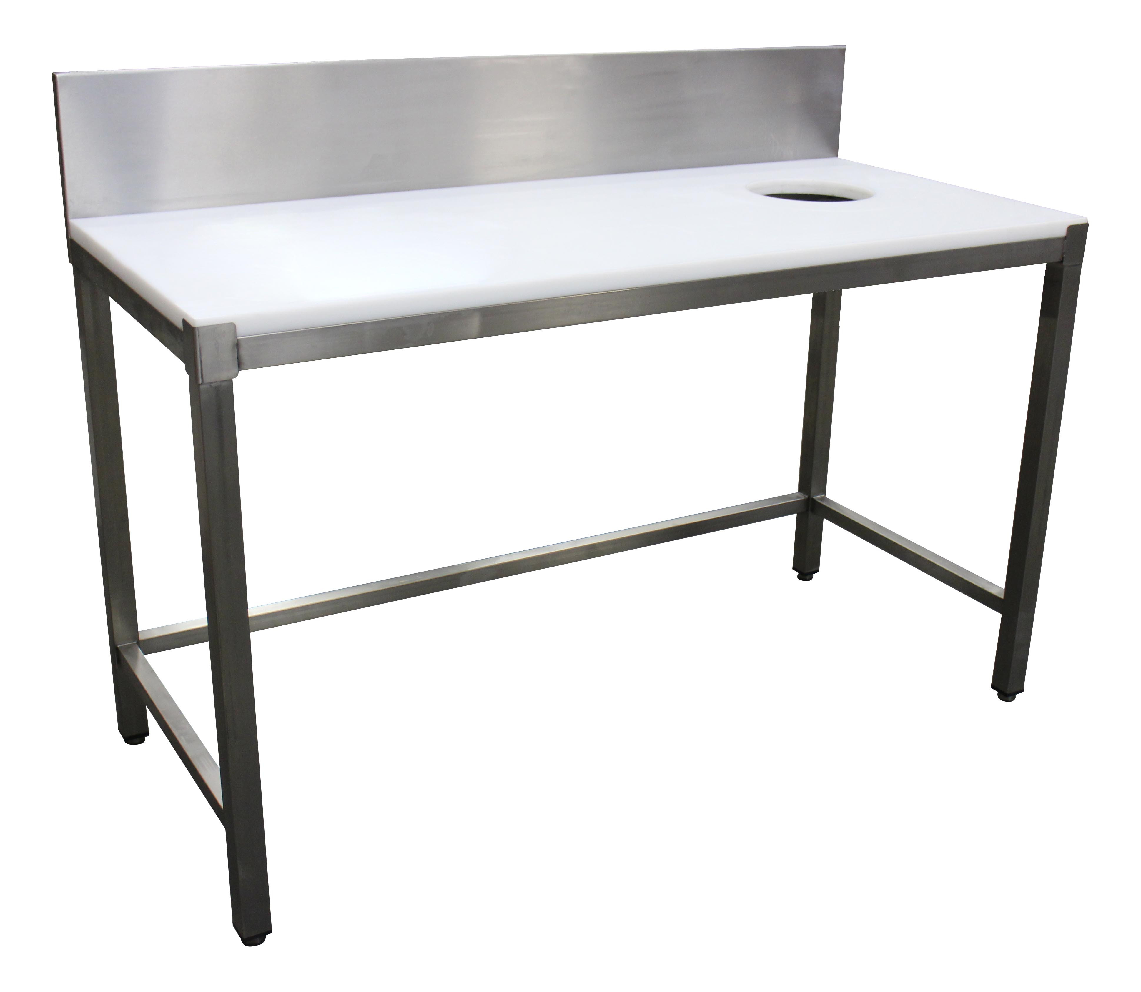 Table préparation poisson L2G - Dessus polyéthylène professionnel