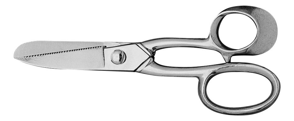 Ciseaux à poisson extra forts L2G - Lames inox 220 mm crantées