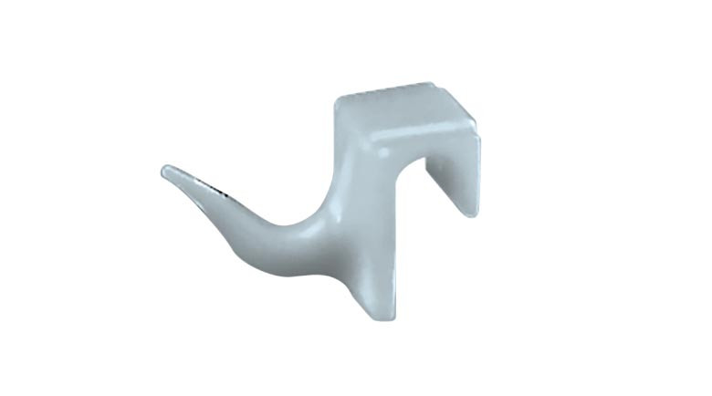 Dent de Loup Plastique L2G - Crochet pour Section 70x20/50x20 - 100kg