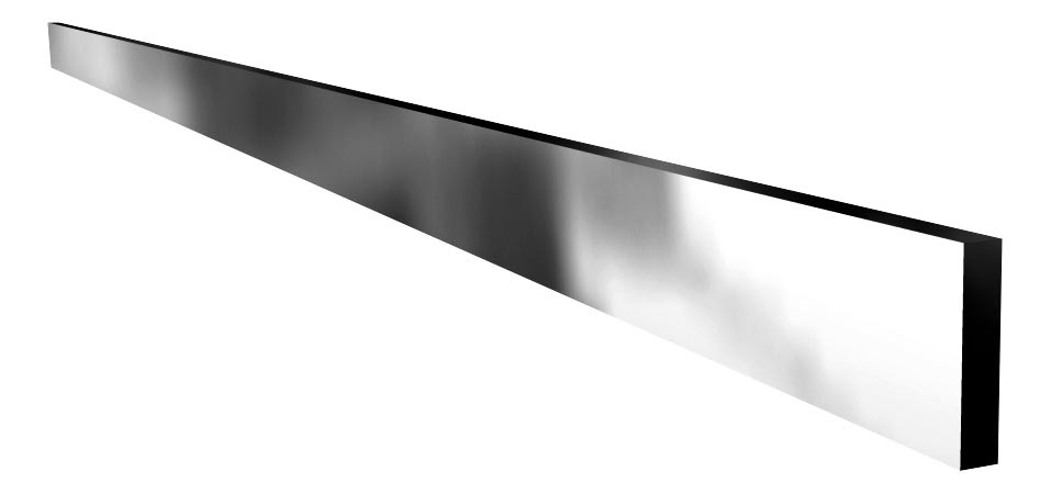 Barre lisse inox 304 L2G - Section 30x6 mm, longueur 1500 mm