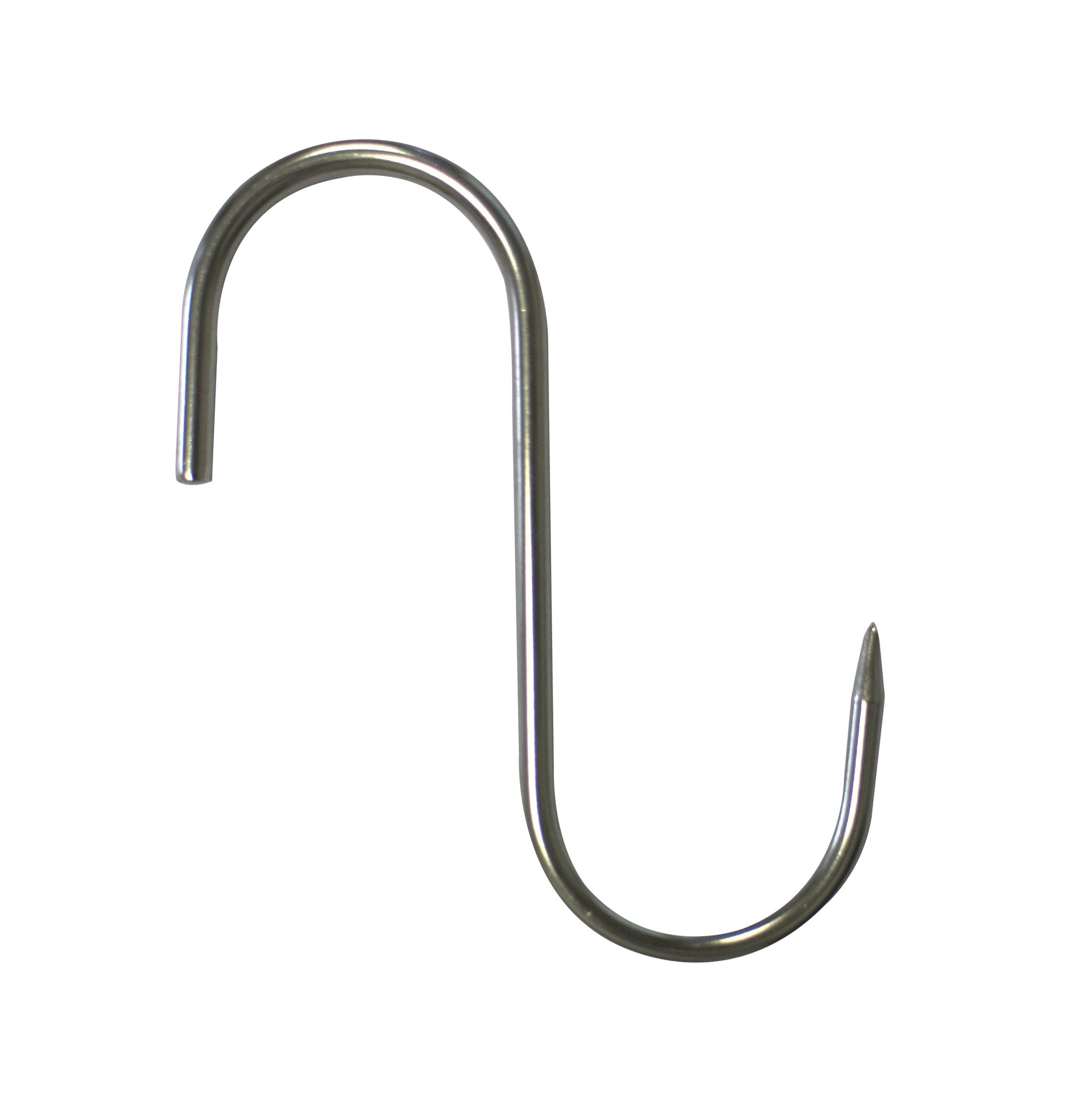 Crochets Esse Inox L2G - 10 pièces pour boucherie et cuisine pro