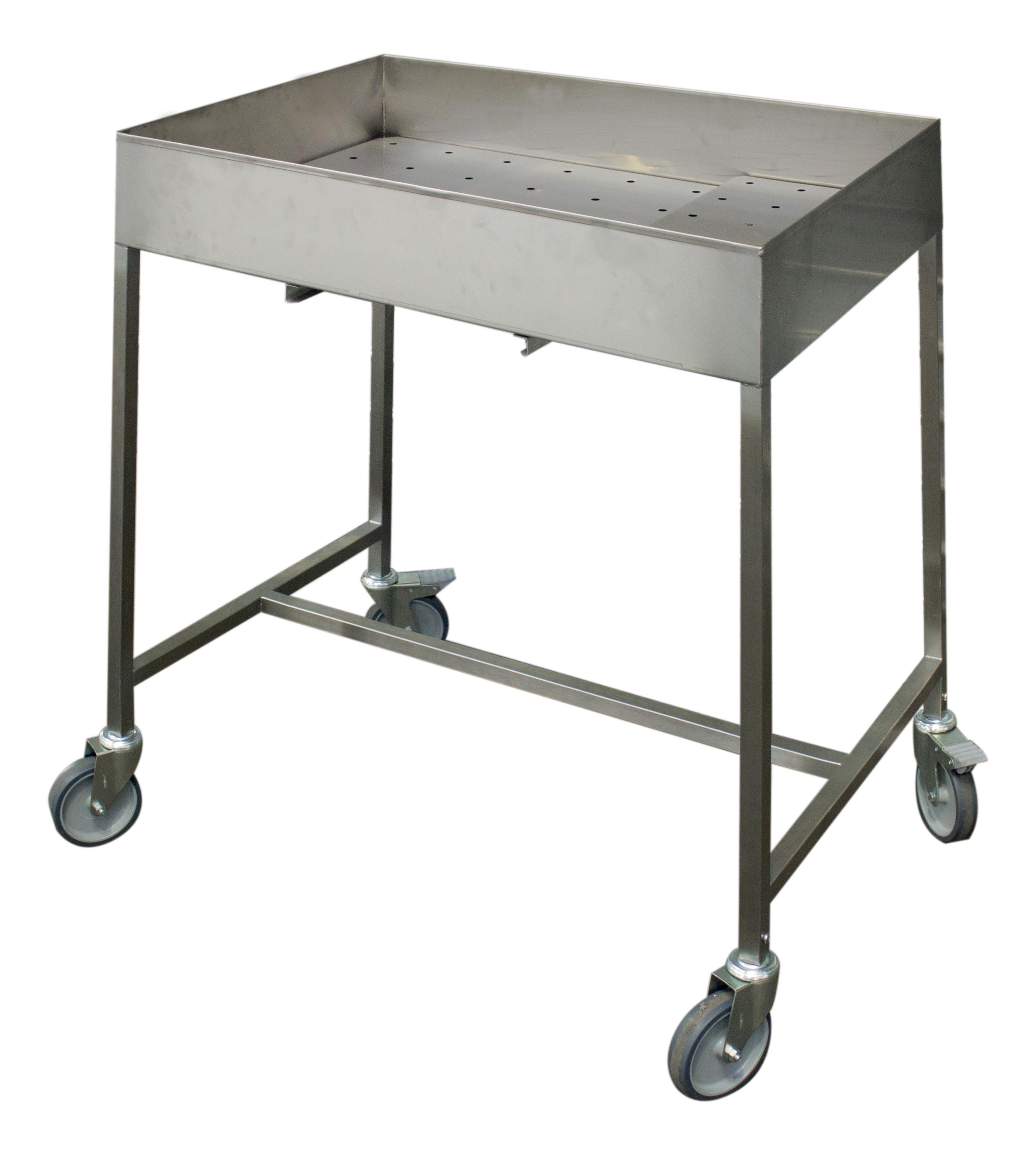 Chariot de dessouvidage inox 304 L2G - Bac GN 1/1 PF 100 professionnel