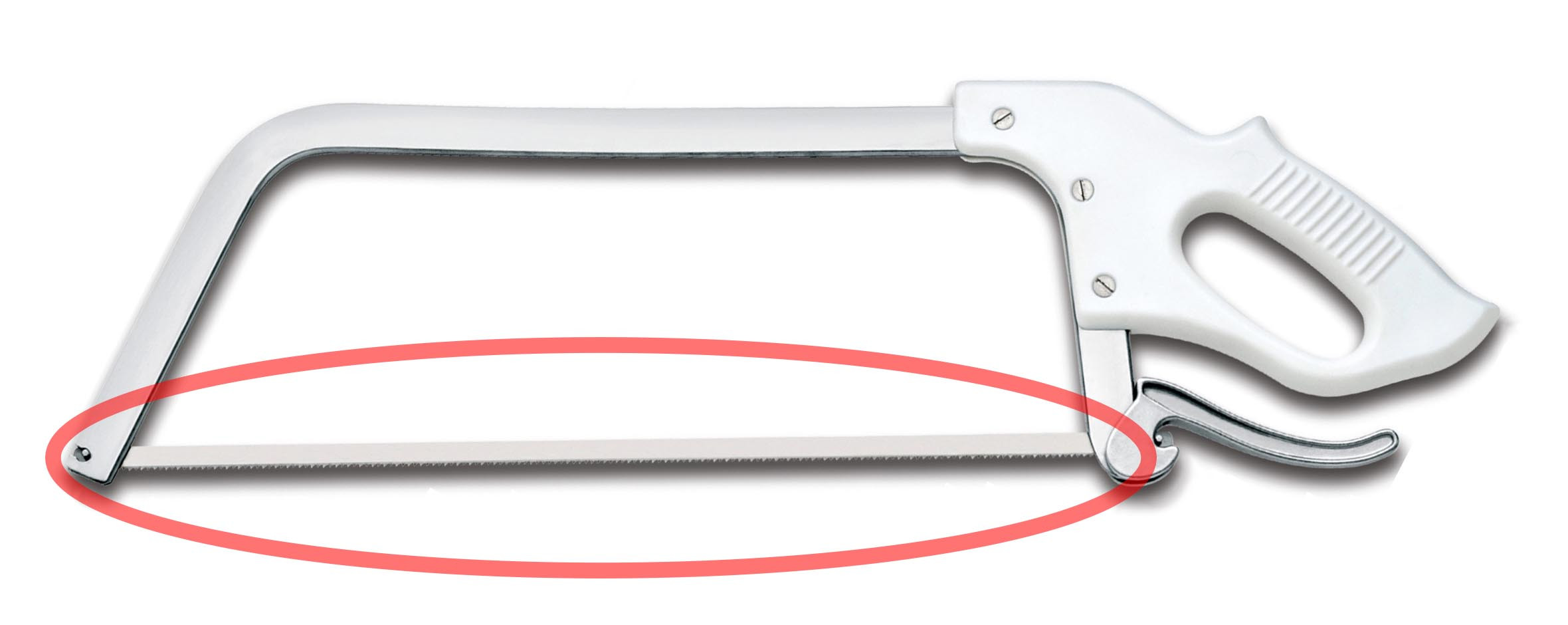 Lame acier carbone suédois L2G pour scie américaine - Découpe précise