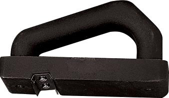 Racloir noir L2G à planches polyéthylène - 170 mm pour boucherie