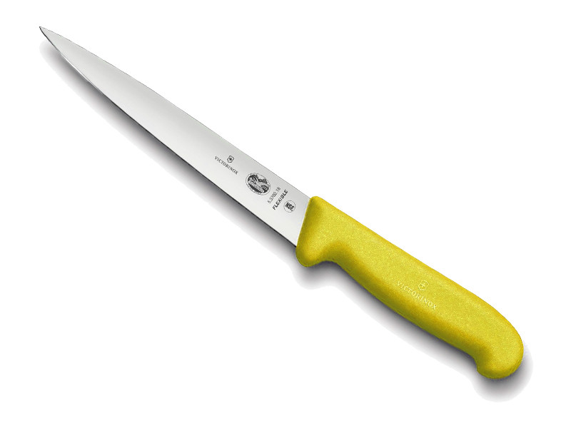 Couteau professionnel Victorinox manche jaune - Dénervage précis