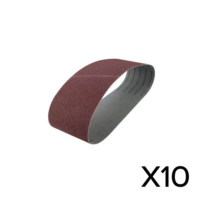 Boîte 10 sachets bandes abrasives L2G - Rechange affûtage boucherie