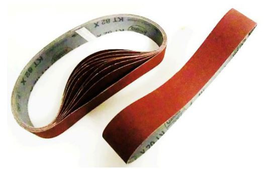 Bandes abrasives L2G 800x50 mm - Paquet de 10 rechanges pour affûteuse