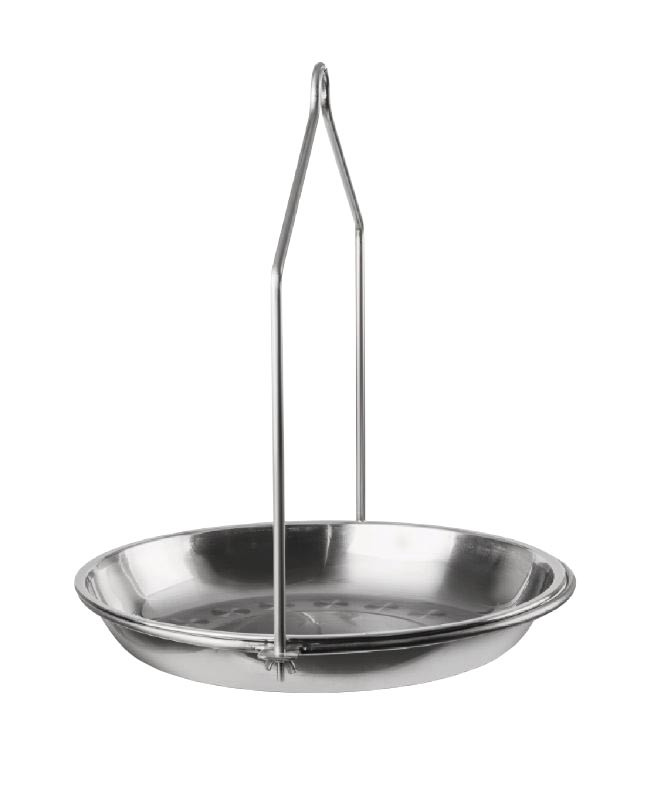 Plateau inox pour dynamomètre L2G - Accessoire professionnel CHR