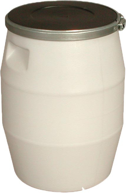 Fût 50L L2G avec grenouillère métallique - Conteneur empilable MRS