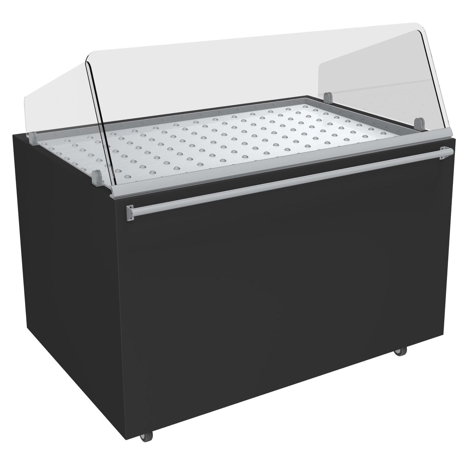 Vitrine chauffante poulets L2G - Meuble traditionnel chauffant 120°C
