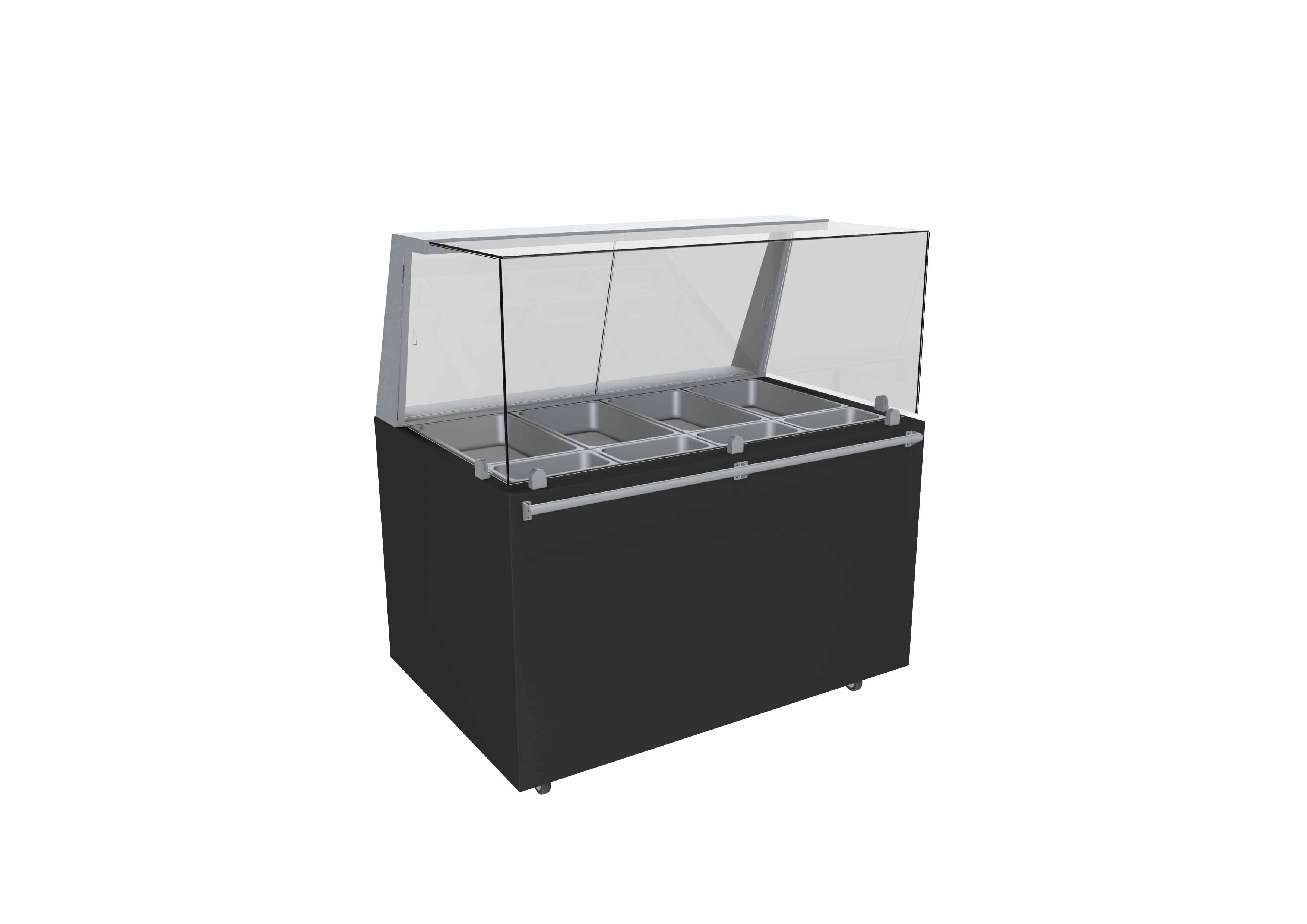 Meuble Bain-Marie Chauffant à Eau 90°C L2G - Vitrine Professionnelle