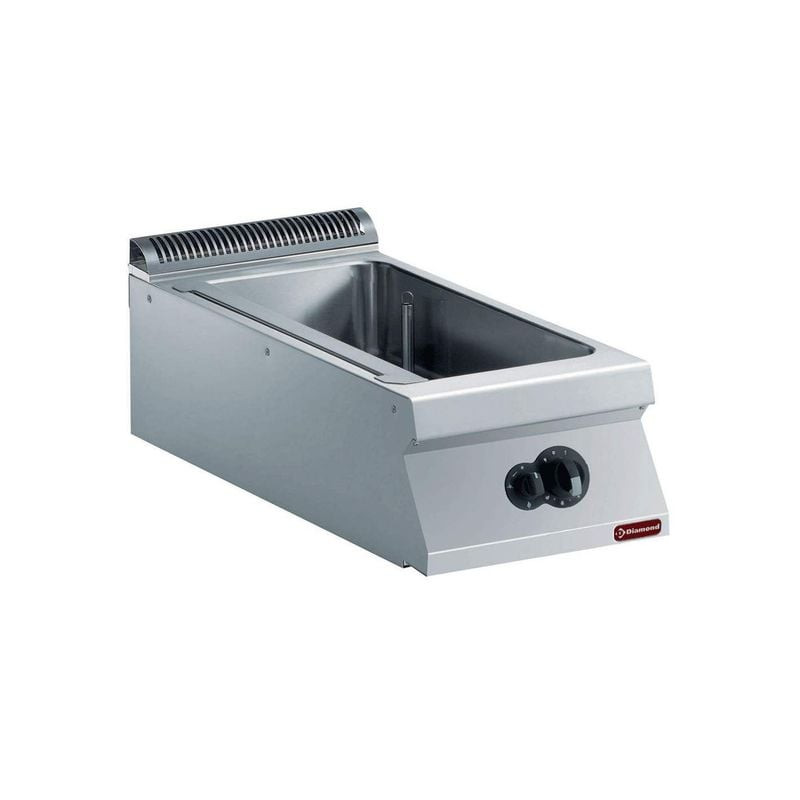 Bain-marie gaz DIAMOND 4 GN1/3 - Chauffage professionnel inox