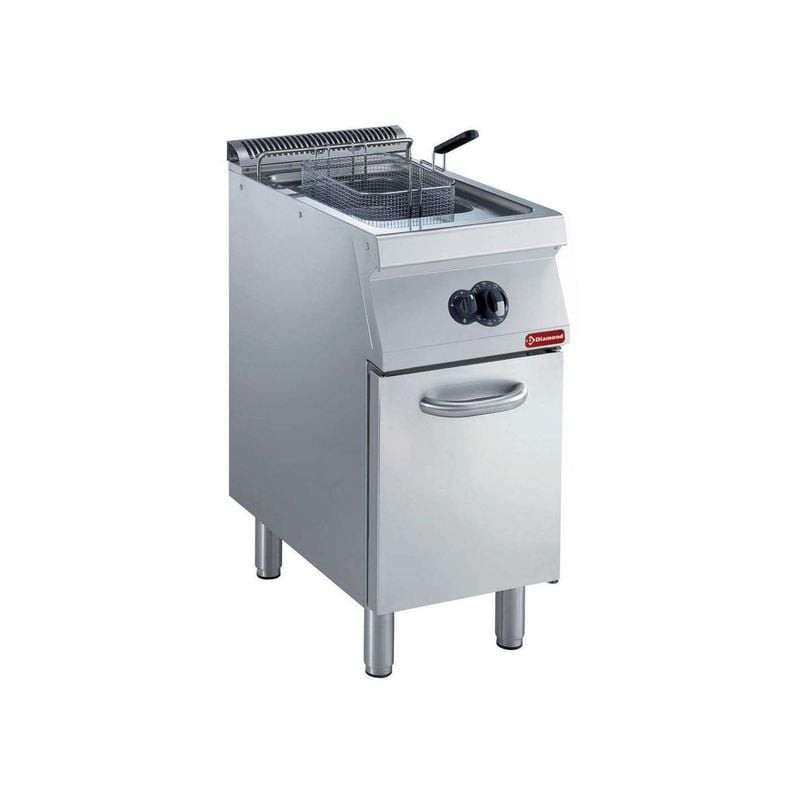 Friteuse à gaz DIAMOND 15L cuve Y - Brûleurs externes professionnels