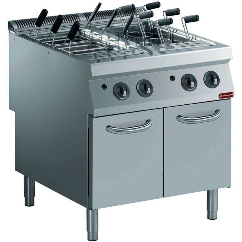 Cuiseur à pâtes gaz DIAMOND 2 cuves GN 1/1 - Performance pro