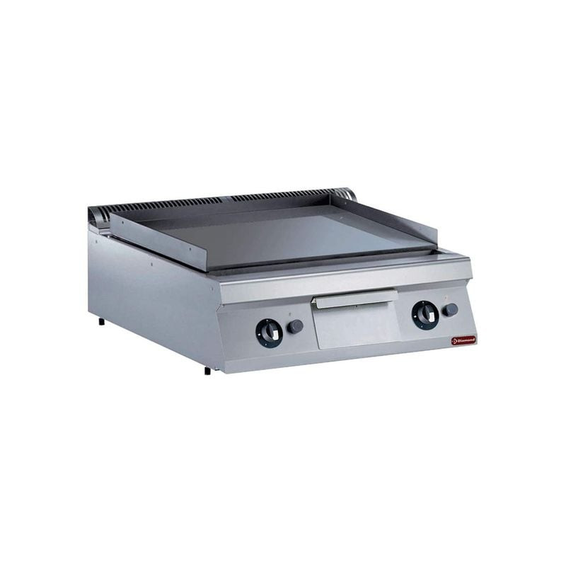 Plaque de cuisson gaz professionnelle Diamond - Chrome dur - TOP