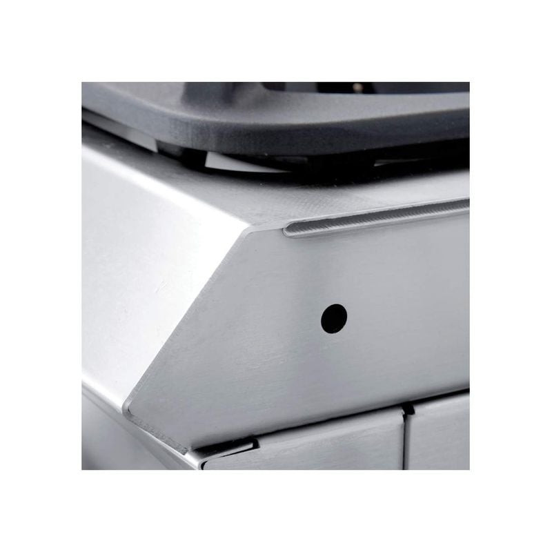 Fourneau gaz DIAMOND 4 feux + taque centrale + 2 fours professionnels