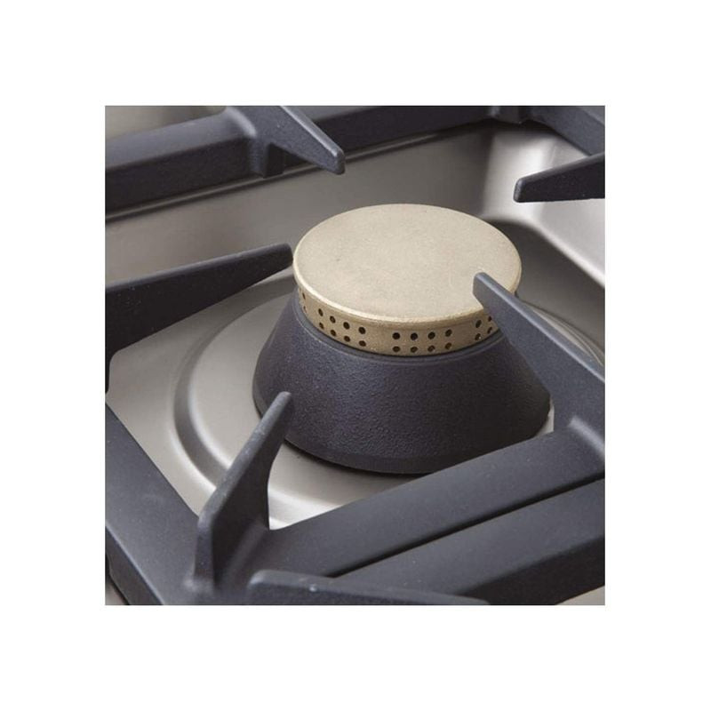 Fourneau DIAMOND 4 brûleurs avec four GN 2/1 - Professionnel