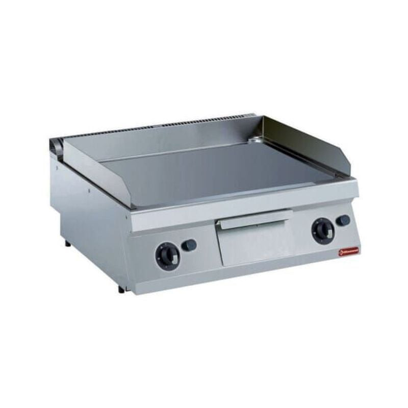 Plaque gaz DIAMOND TOP - Cuisson professionnelle lisse en acier inox