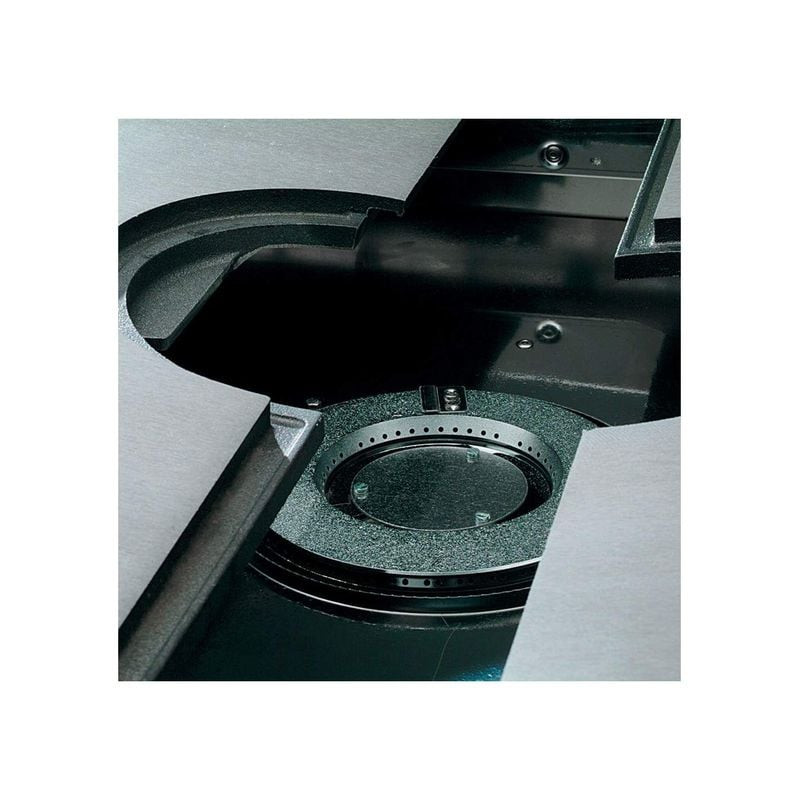 Fourneau DIAMOND 2 feux avec taque fonte et four gaz GN 2/1