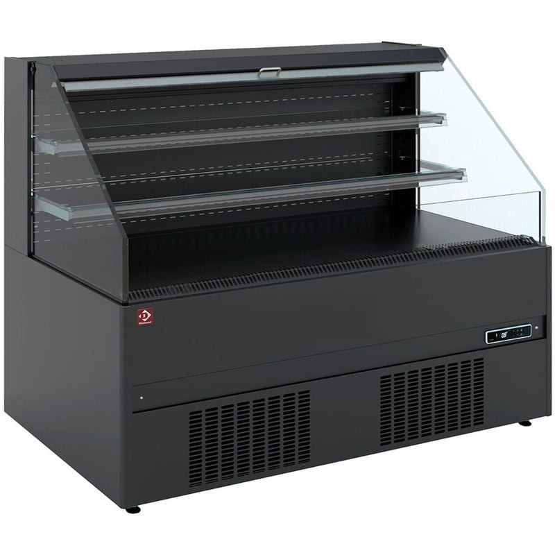 Vitrine réfrigérée DIAMOND - Self-service semi-murale full black