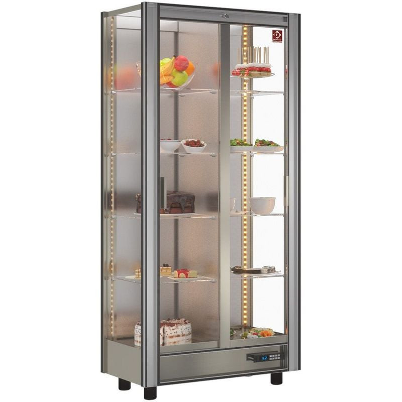 Vitrine réfrigérée DIAMOND 530L modulable - Présentation gastronomique