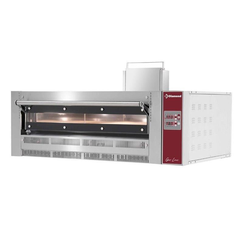 Four à gaz DIAMOND 4 pizzas Ø 350 mm - Cuisson professionnelle rapide