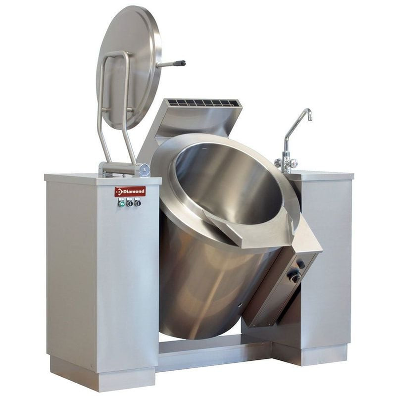 Marmite basculante gaz Diamond 150L - Chauffage indirect professionnel