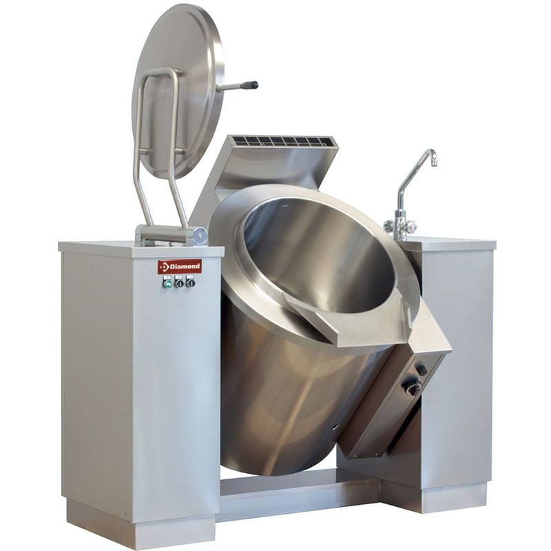 Marmite basculante gaz DIAMOND GMB/300I - 300L chauffage indirect