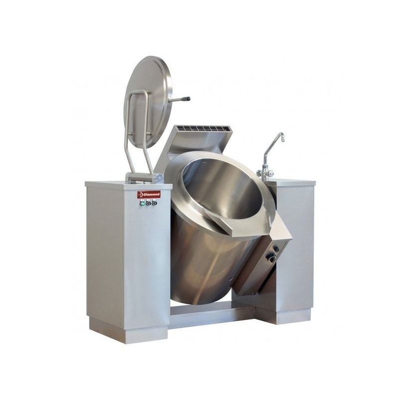 Marmite basculante gaz DIAMOND GMB/300I - 300L chauffage indirect